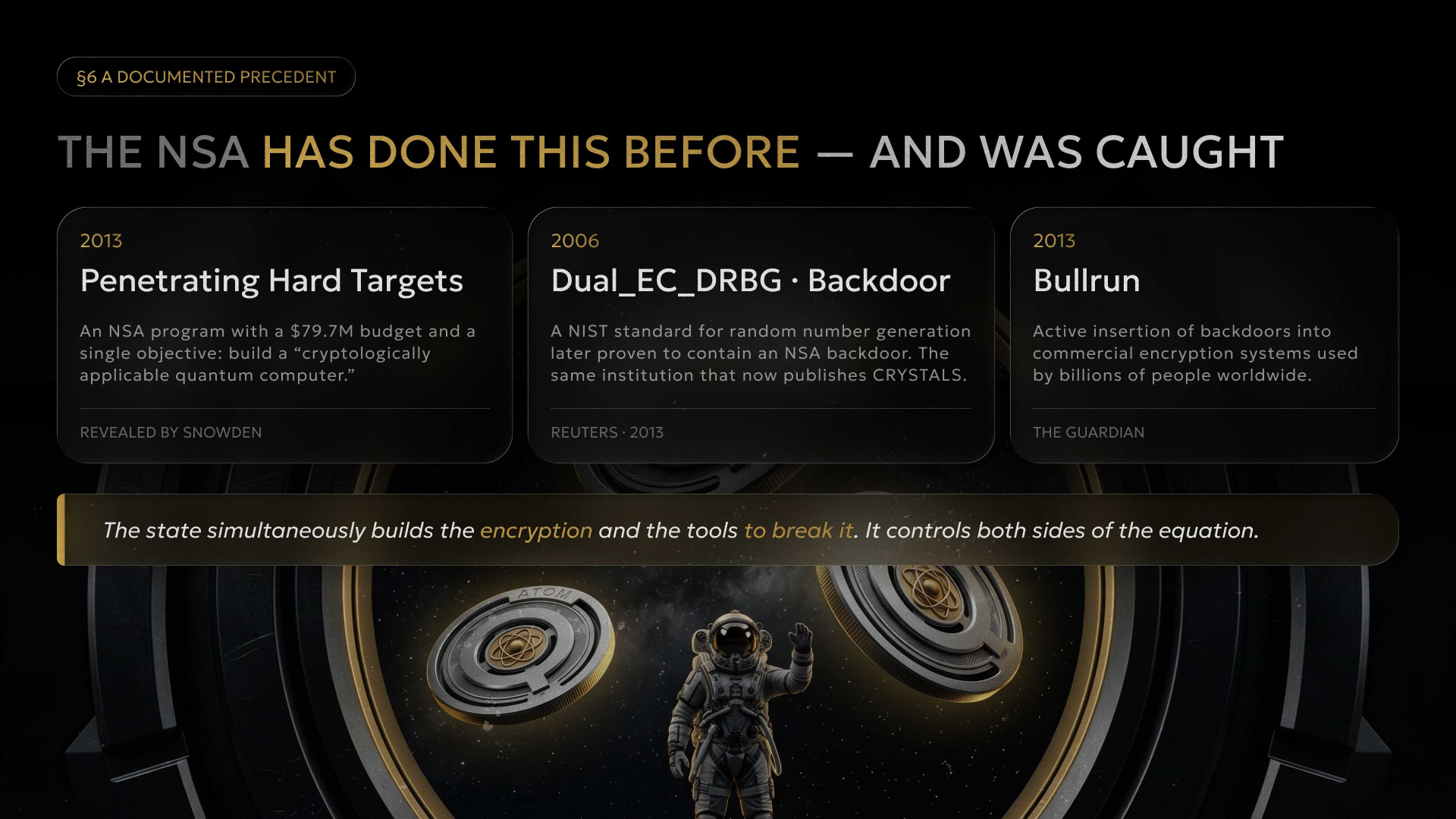 The NSA has done this before — and was caught